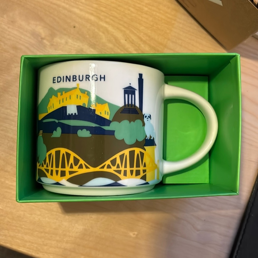 Starbucks Edinburg You Are Here Mug